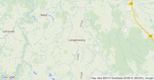 Karte Lengenwang
