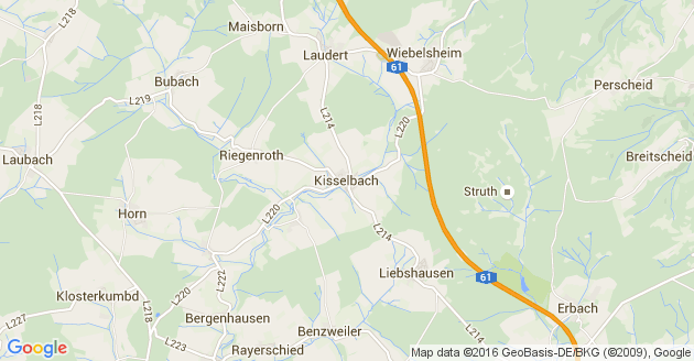 Karte Kisselbach