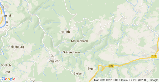 Karte Merschbach