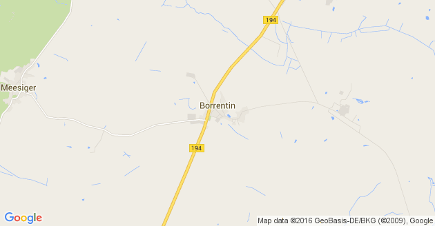 Karte Borrentin