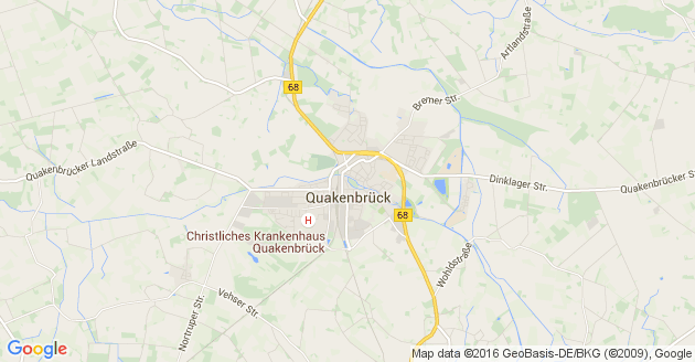 Karte Quakenbrück