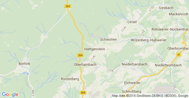 Karte Hattgenstein