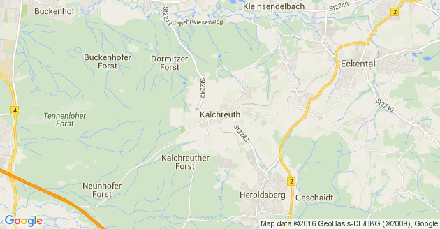 Karte Kalchreuth             