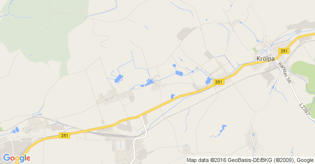 Karte Bucha bei Pössneck