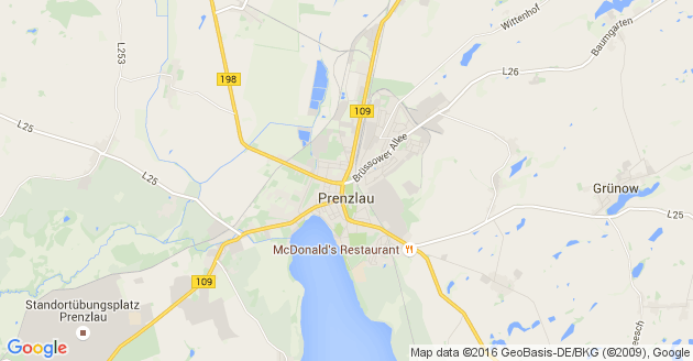 Karte Prenzlau