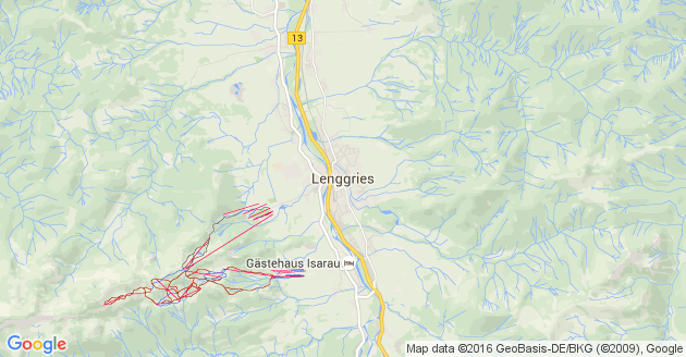 Karte Lenggries