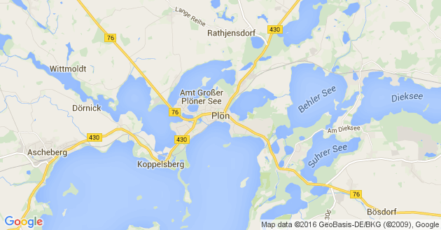 Karte Plön