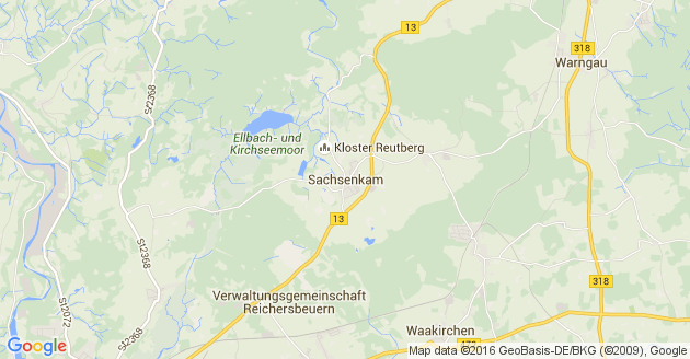 Karte Sachsenkam