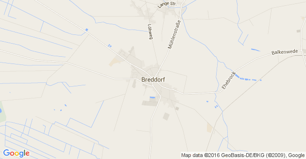 Karte Breddorf