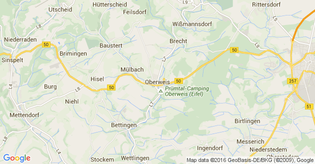 Karte Oberweis