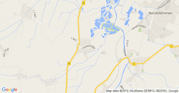 Karte Elze an der Leine