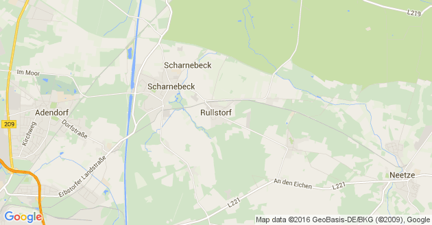 Karte Rullstorf