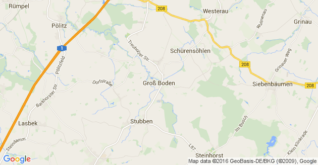 Karte Groß Boden