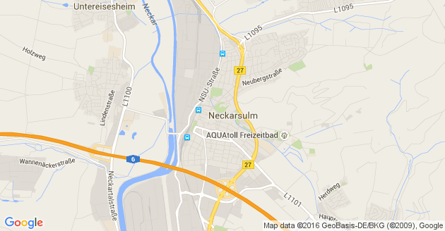 Karte Neckarsulm