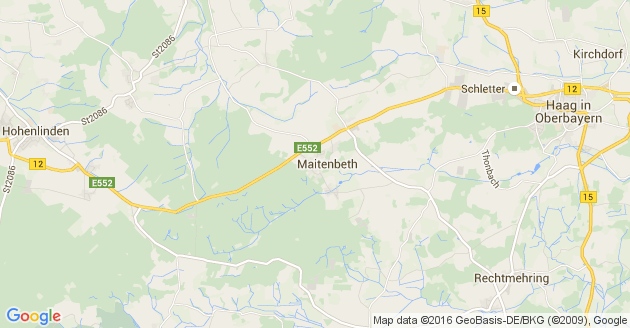 Karte Maitenbeth