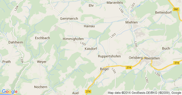 Karte Ruppertshofen im Taunus