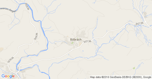Karte Böbrach