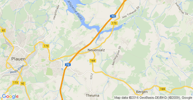Karte Neuensalz