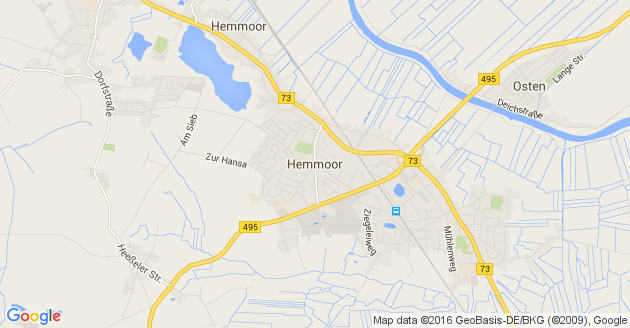 Karte Hemmoor