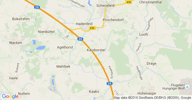 Karte Kaisborstel