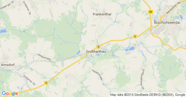 Karte Großharthau