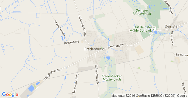 Karte Fredenbeck