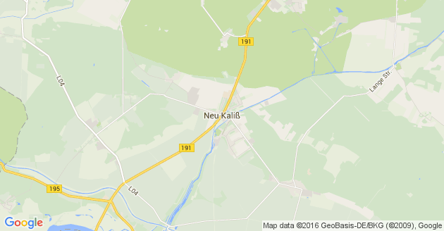 Karte Neu Kaliß