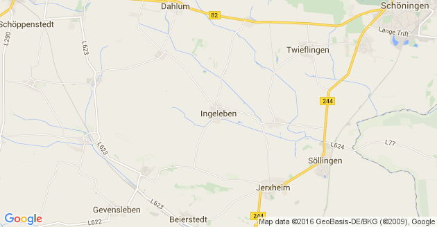 Karte Ingeleben