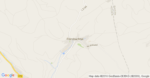 Karte Flörsbachtal
