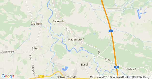 Karte Hademstorf