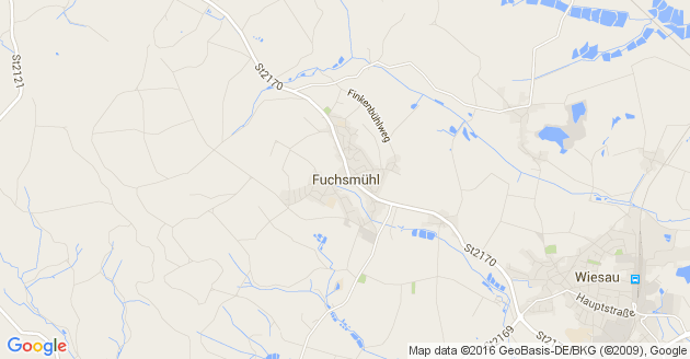 Karte Fuchsmühl