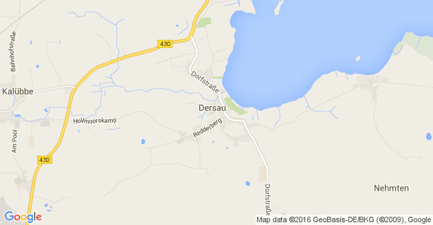 Karte Dersau