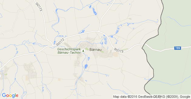 Karte Bärnau