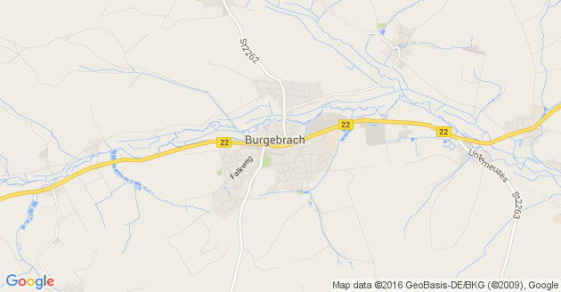 Karte Burgebrach