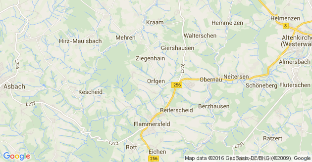 Karte Orfgen