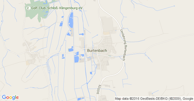 Karte Burtenbach