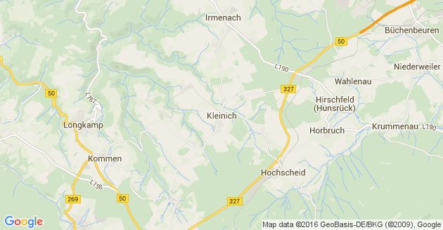 Karte Kleinich