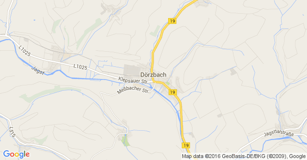 Karte Dörzbach