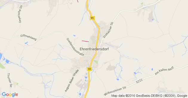 Karte Ehrenfriedersdorf