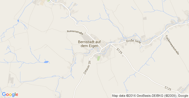 Karte Bernstadt auf dem Eigen