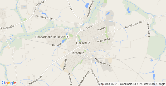 Karte Harsefeld