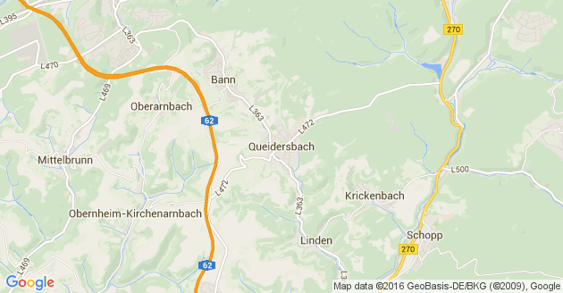 Karte Queidersbach