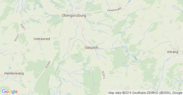 Karte Günzach