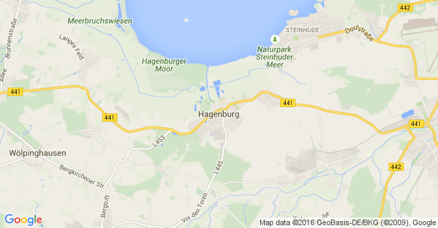 Karte Hagenburg