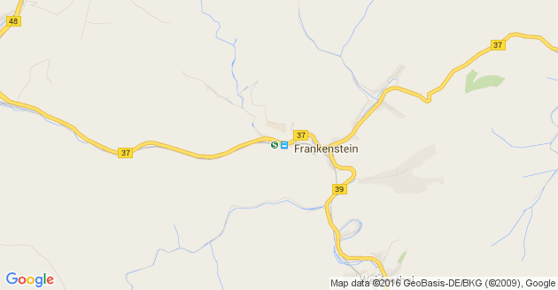 Karte Frankenstein in der Pfalz