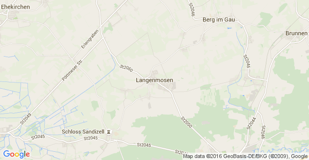 Karte Langenmosen