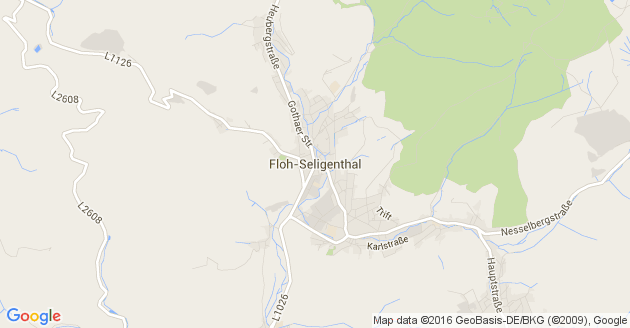 Karte Floh Seligenthal