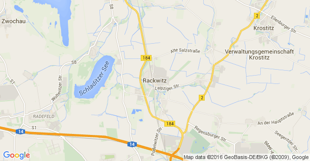 Karte Rackwitz