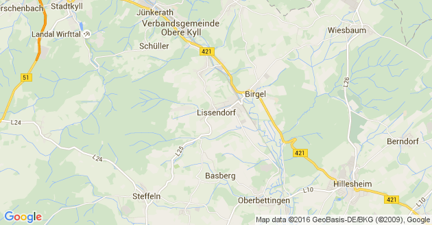 Karte Lissendorf