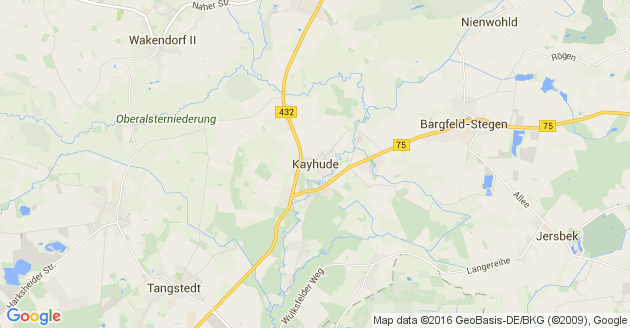 Karte Kayhude